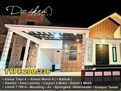 Rumah Mewah Dalam Komplek Cluster