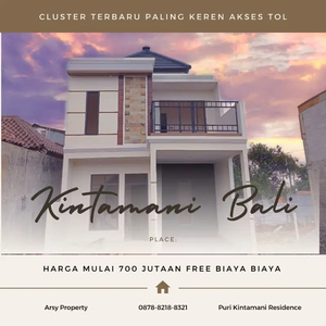 Rumah Mewah Gaya Bali 700 JTan FREE BIAYA BIAYA