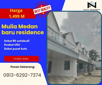 rumah murah mewah megah di Medan baru