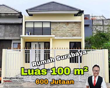 Rumah murah surabaya timur, CBD Permai, Luas 100 m, CBD MU XI, Rumah m