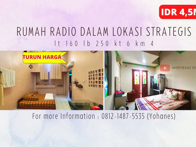 Rumah Radio Dalam Jakarta Selatan Lokasi Strategis