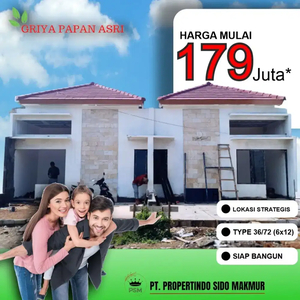 Rumah Siap Bangun di Griya Papan Asri Mojosari PACET HARGA PROMO