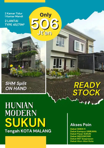 Rumah Strategis Sukun Manis