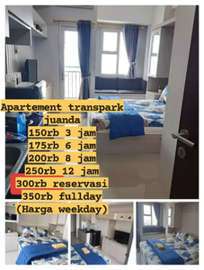 SEWA/TRANSIT MURAH! APARTEMENT TRANSPARK JUANDA BEKASI