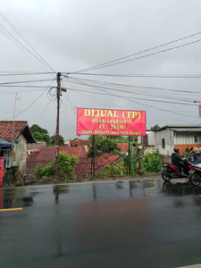 Tanah Dijual Jl Ciampea Bogor Pinggir Jalan Propinsi