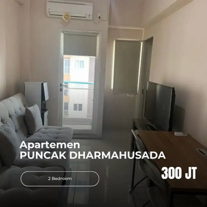 Termurah‼️Apartemen Puncak Dharmahusada 2 BR Full Furnish