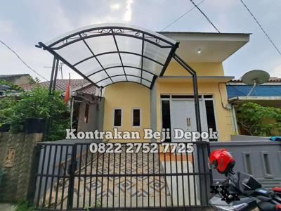 Di Kontrakkan Tahunan Rumah Tinggal Baru Renovasi Total Beji Depok