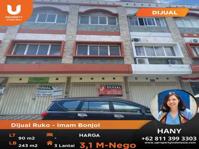 NEW LISTING Dijual Ruko - Imam Bonjol