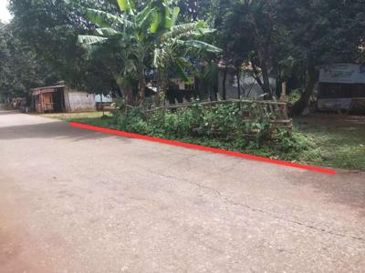 TANAH DARAT PINGGIR JLN RAYA LT 500 M² BISA DIBELI 300 M² SHM