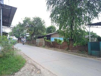 Tanah Murah di Setu Bekasi, Pinggir Jln Raya. Cocok untuk Gudang dll