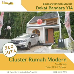 Cluster Rumah Baru Hunian Keluarga di Kulon Progo