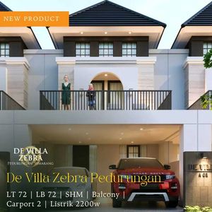 De Villa Zebra Pedurungan Hunian 2 Lantai Desain Modern Kekinian