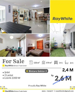 Di Jual Rumah Murah, Siap Huni Dan Terawat Di Wilayah Bintaro Tangsel