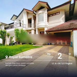 Dijual Cepat Villa Cantik Komplek Royal Sumatra Jamin Ginting