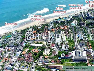 DIJUAL MURAH TANAH PRIME COCOK KOMPLEK VILLA PANTAI PETITENGET BALI