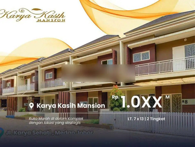 Dijual Rumah Baru Komplek Karya Kasih Mansion Medan Johor