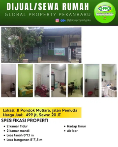 Dijual Rumah Daerah Pondok Mutiara Siap Huni
