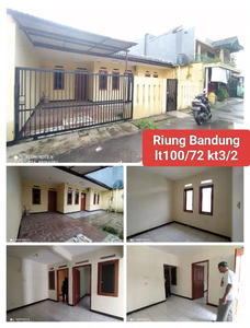 dijual rumah lt100/70 hrg575jt Riung Bandung Soekarnohatta