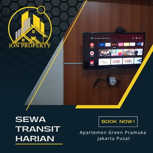 FREE NETFLIX STUDIO PERJAM SEWA APART GREEN PRAMUKA CITY GRAND PRAMUKA