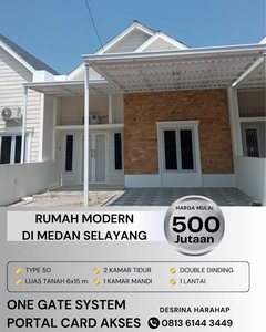 HUNIAN CANTIK HARGA TERJANGKAU DI MEDAN SELAYANG