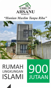 Miliki Rumah KPR 2 Lantai Type 78/65 Lokasi Pinggir Jalan Cinangka Dpk