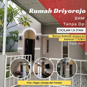 Promo rumah 0 dp barat surabaya