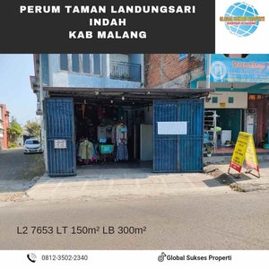 Rumah 2 Lantai Strategis Untuk Usaha Di Landungsari Malang