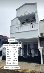 Rumah Banjar Wijaya Tangerang, siap huni, sudah renovasi