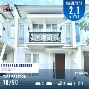 Rumah Classic Premium 78/90 di CitraGran Cibubur