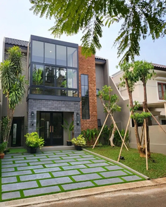 Rumah Dijual BSD - Serpong. Komplek, Modern Style Unit Baru - NEGO