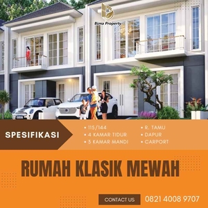 Rumah Klasik Mewah Di Malang