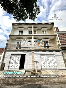 Rumah Kost Dijual di Sigura-gura, Lowokwaru, Malang (2 unit)