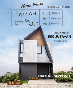 Rumah Mewah Modern Cluster Di Serpongciaterbsd Citykpr Dp 0