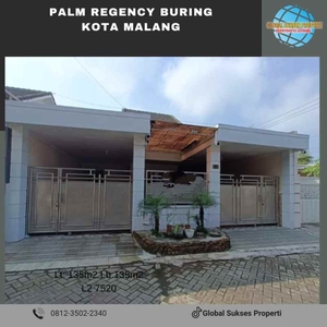 Rumah Minimalis Furnished Akses Mobil Palm Regency Buring Malang