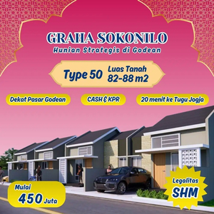 Rumah Modern Akses Mudah dekat Jl Godean Km 12