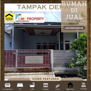 Rumah Renovasi Siap Huni Aren Jaya 10 Menit Tol Bekasi Timur