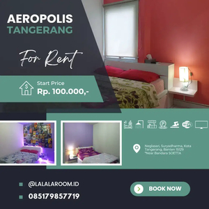 Sewa Apartemen Harian Bulanan Aeropolis Tangerang Near Bandara