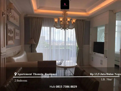 Sewa Apartemen Thamrin Residence Low Floor 2BR Full & Good Furnished