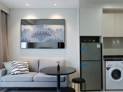 Srh- di sewakan murah unit apartemen puri mansion type 2 BR + furnish