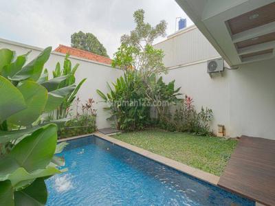 4 Bedrooms Modern Minimalist House With Pool Inside Compund In Kemang