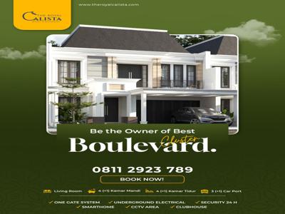 Cluster Boulevard Type 200 Rumah Mewah dengan Nuansa Resort di Batang