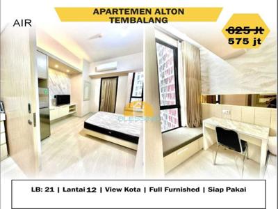 Dijual Apartemen Alton Full Furnish dekat UNDIP Tembalang