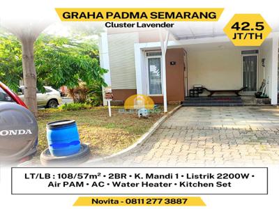 Disewakan Rumah di Graha Padma Cluster Lavender