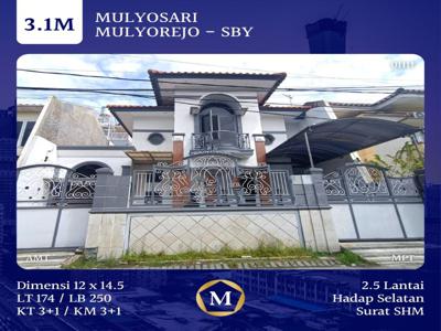 Jual Rumah Mulyosari dkt Kenjeran Pakuwon City Surabaya Bebas Banjir