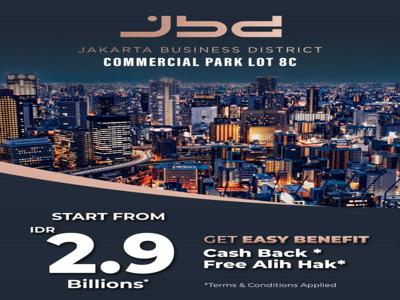 Commercial JBD Cocok Untuk Tempat Usaha dan Investasi di JGC