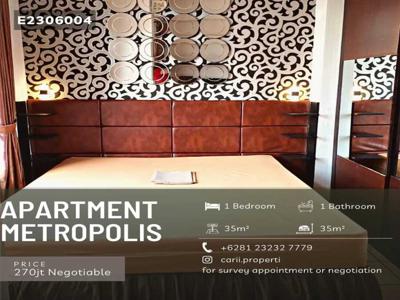 Dijual Apartment Metropolis Raya Tenggilis Full Furnished Siap Huni