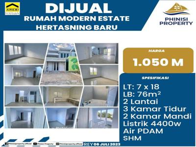 DIJUAL RUMAH DI PERUMAHAN MODERN ESTATE HERTASNING