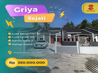 DIJUAL RUMAH MODERN MINIMALIS SIAP HUNI HARGA 300 JT-AN DI YOGYAKARTA