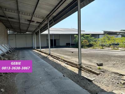 Dijual Tanah Plus Bangunan Ex Pabrik di Lamongan Barat Jatim DM-11186