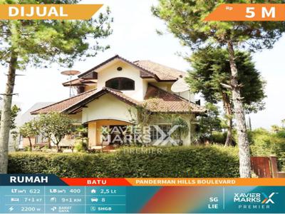 Dijual Villa Full Furnished Lokasi Strategis di Panderman Hills Batu